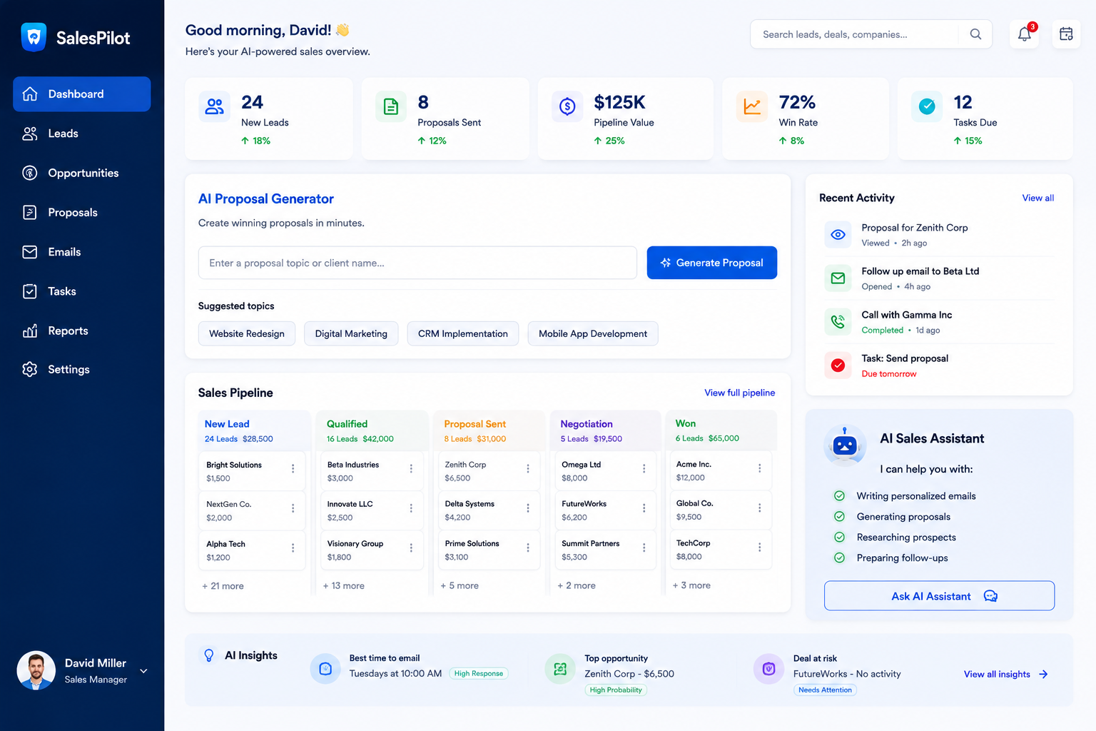 Sales AI Assistant