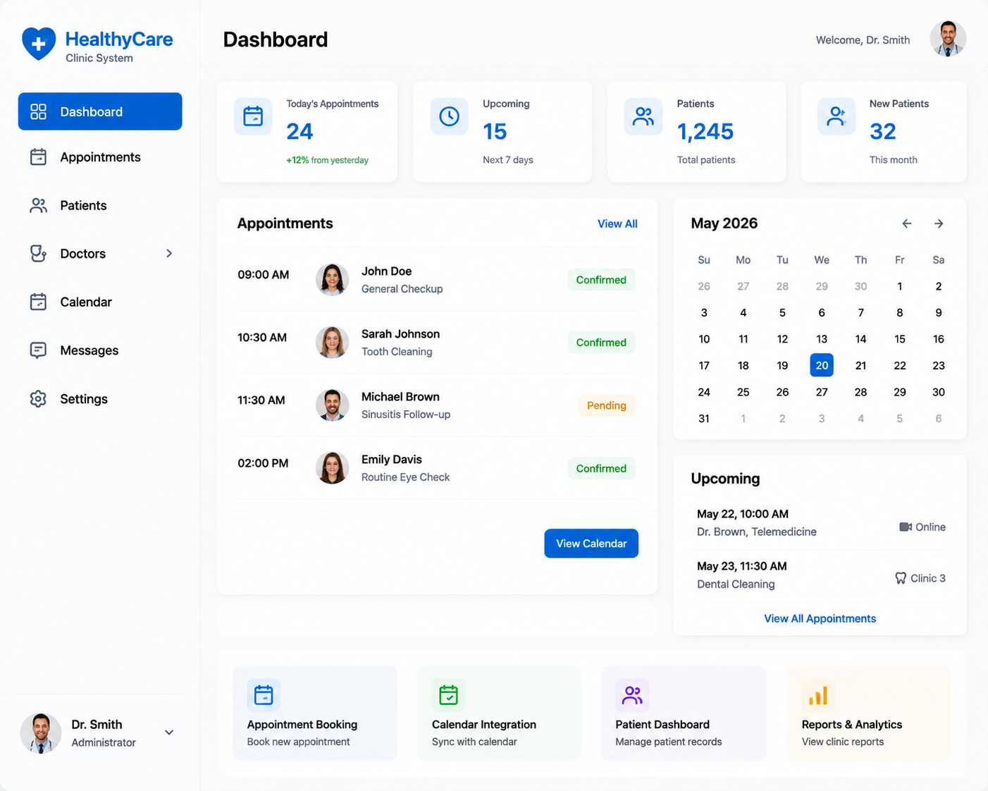 Clinic Booking Platform