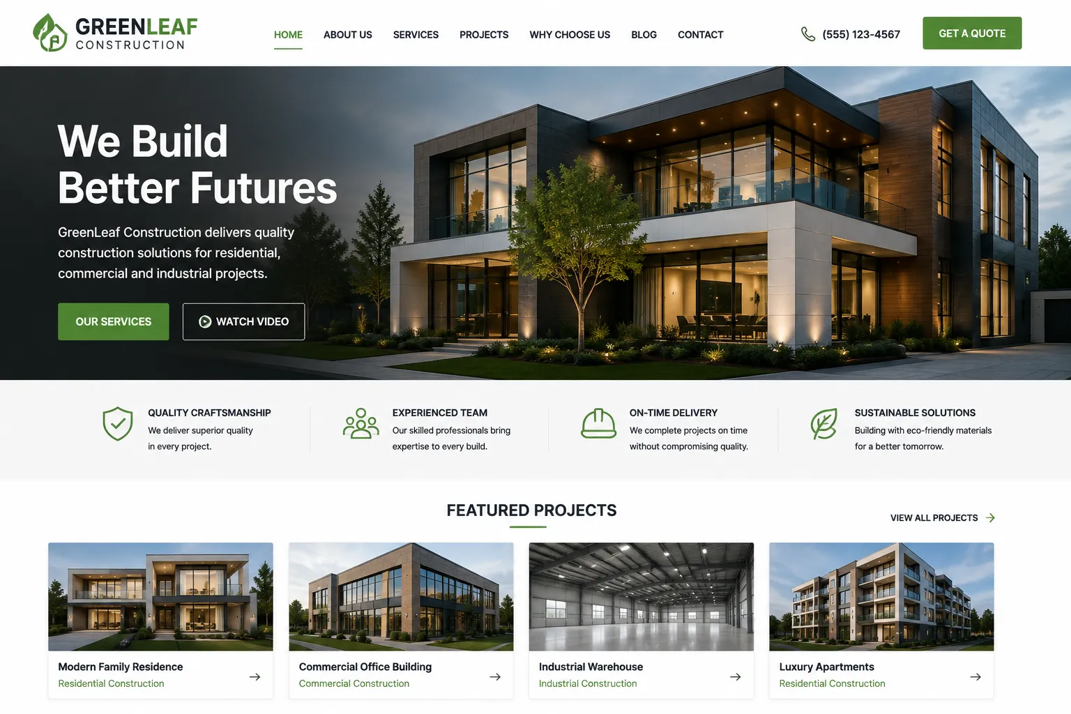 GreenLeaf Construction
